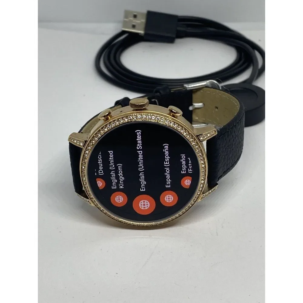 Fossil Gen 4 Authentic Digital Dial Smart Watch Custom Band FTW6030 AB173